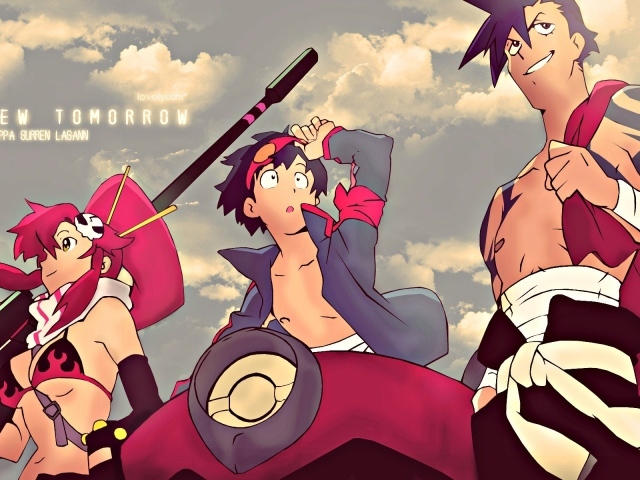 Японское аниме Гуррен-Лаганн