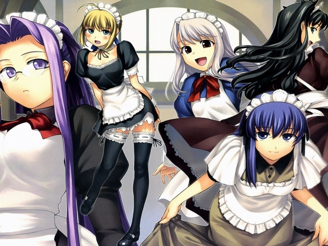 Горничные из мира аниме