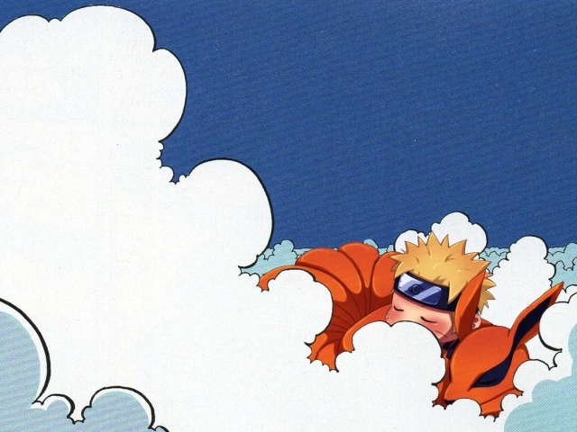 Наруто спит в облаках, аниме