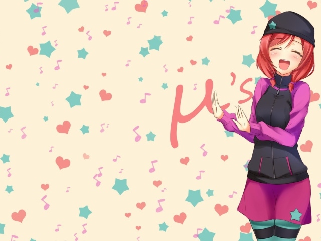 Нишкино Маки, девушка аниме