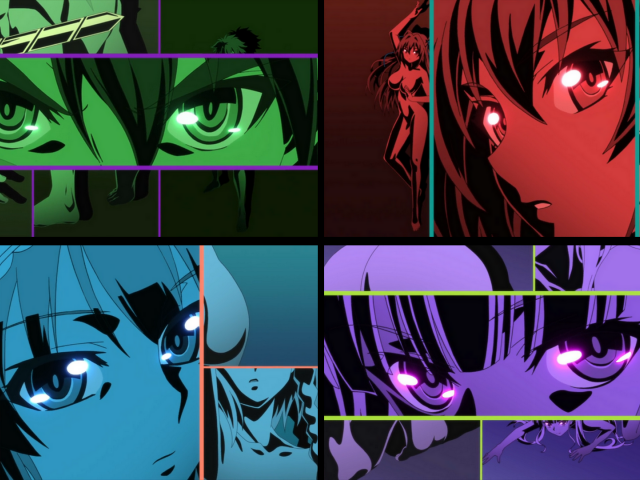 Лица героев аниме