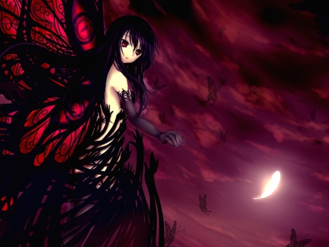 Принцесса бабочка из аниме