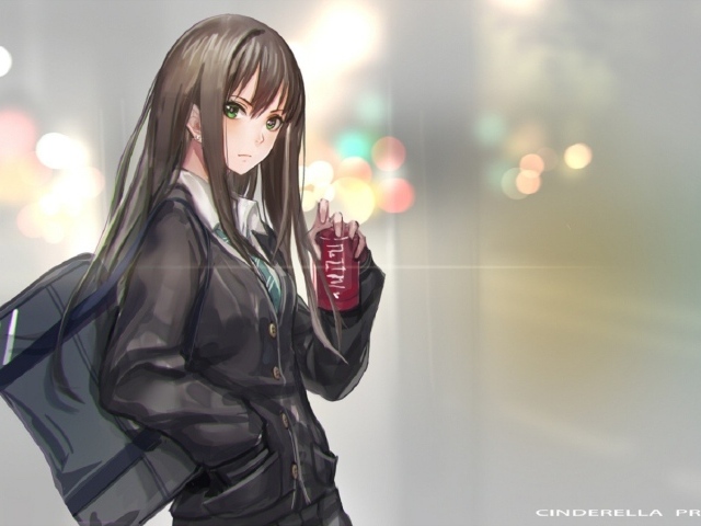 Шибуя Рин девушка аниме