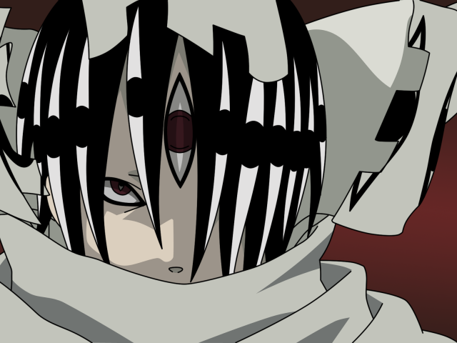 Темноволосый герой аниме Пожиратель душ