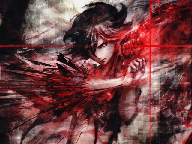 Героиня аниме Kill la Kill