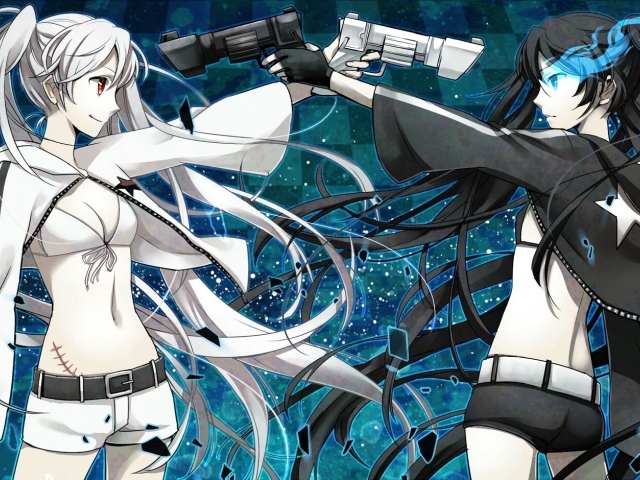 Ситуация в аниме Black Rock Shooter