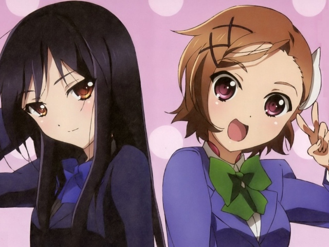 Две девушки аниме в манге Accel World