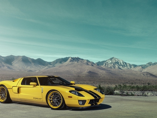 Желтый Форд в пустыне