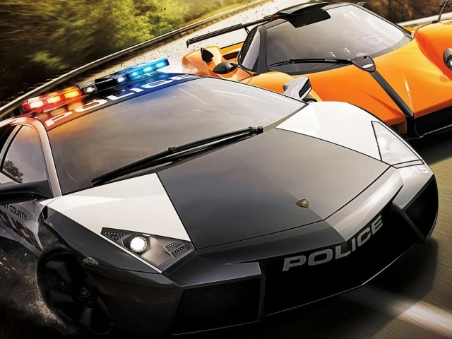 Полицейский Lamborghini Reventon