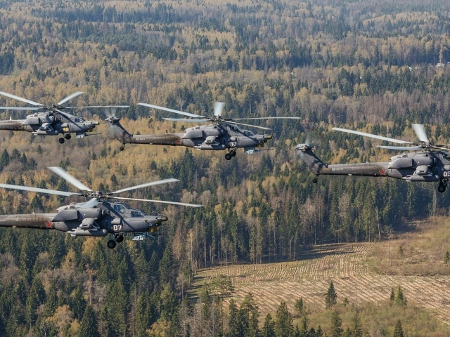 Российские ударные вертолеты - Ми-28