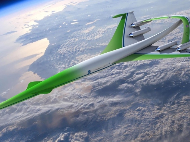 Supersonic Green Machine - концепция самолета NASA