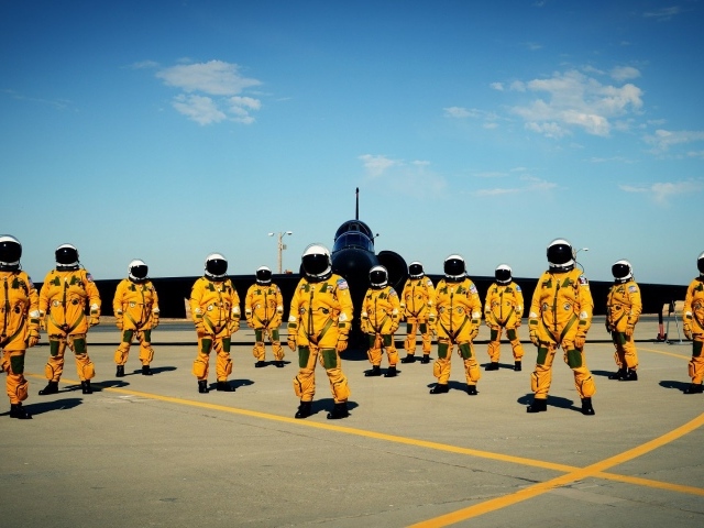 Пилоты высотного самолёта-разведчика Lockheed U-2