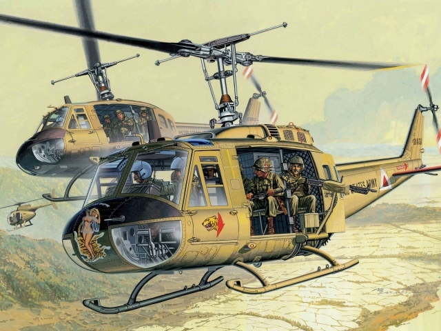 Американский вертолет ирокез