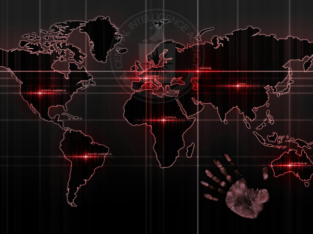 Карта мира ЦРУ