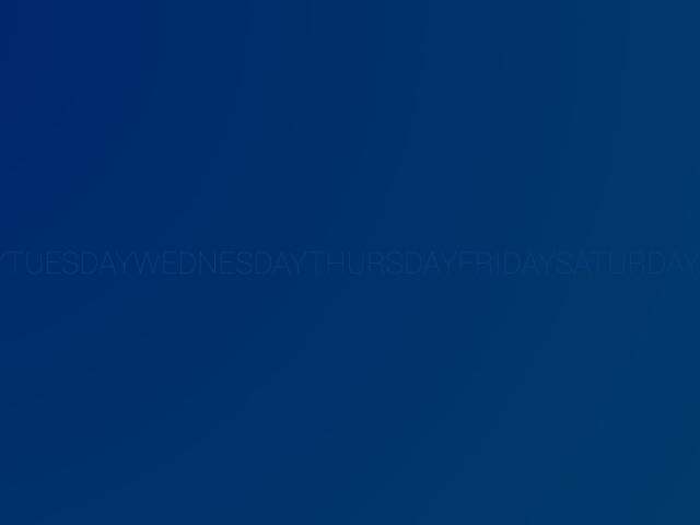 День недели воскресенье