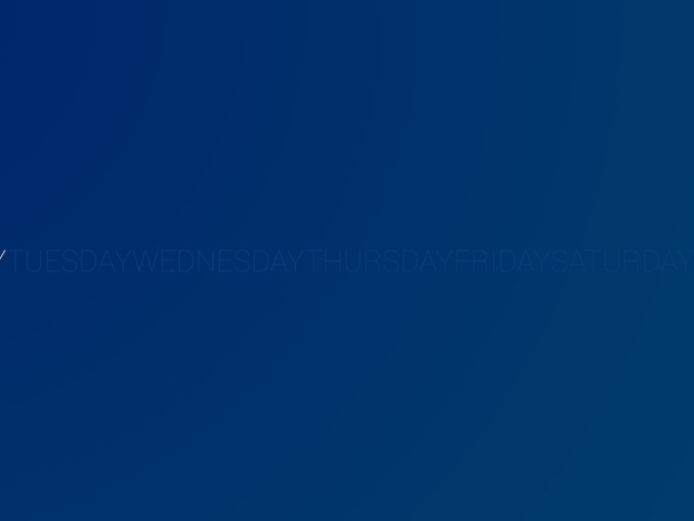 День недели понедельник