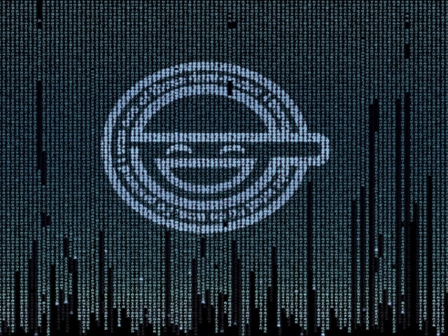 Цифровой фон, аниме Призрак в доспехах