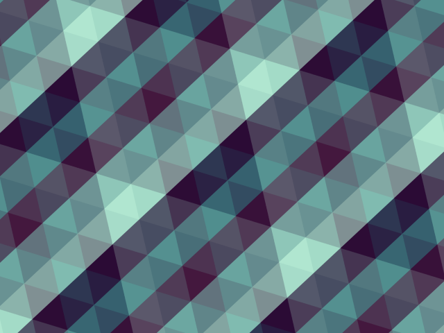 Орнамент из разноцветных треугольников