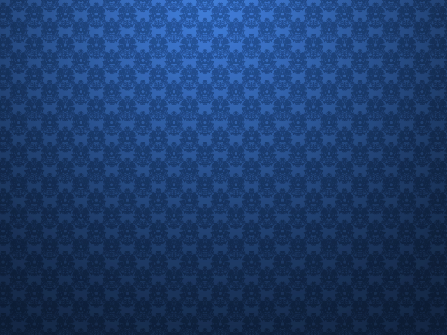 Королевские вензеля, голубой фон