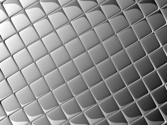 Серебряные квадратные ячейки