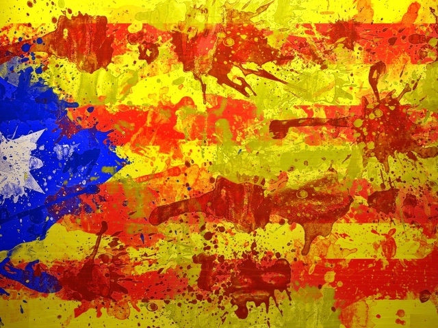 Изображение флага Каталонии