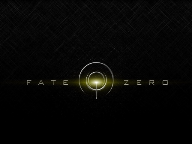 Желтые буквы, аниме Fate-Zero