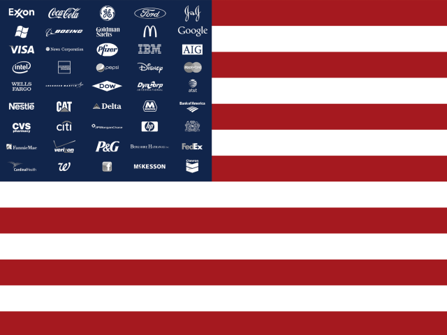 Бренды на флаге США