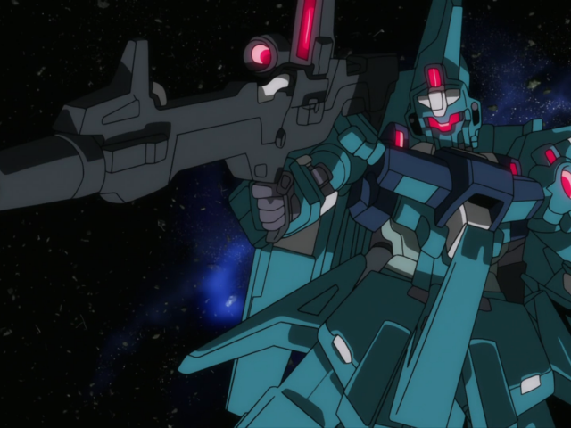 Трансформер из мультфильма Mobile Suit Gundam Unicorn