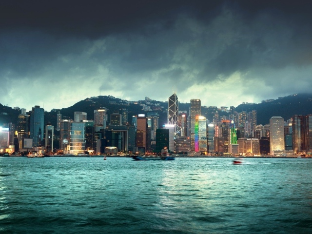 Азиатский город Гонконг