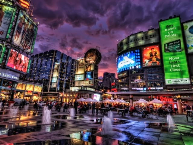 Город Торонто в Канаде