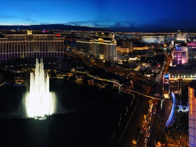 Вечер в Лас-Вегасе