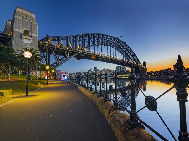 Вечерняя набережная в Сиднее