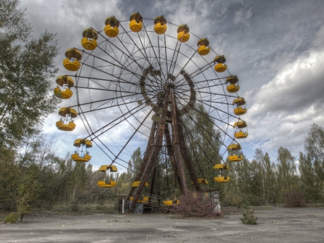 Колесо обозрения в Припяти