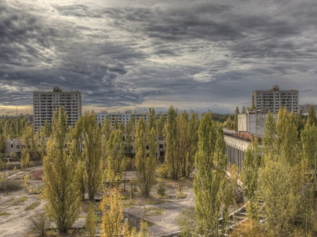 Заброшенный город Припять в Украине