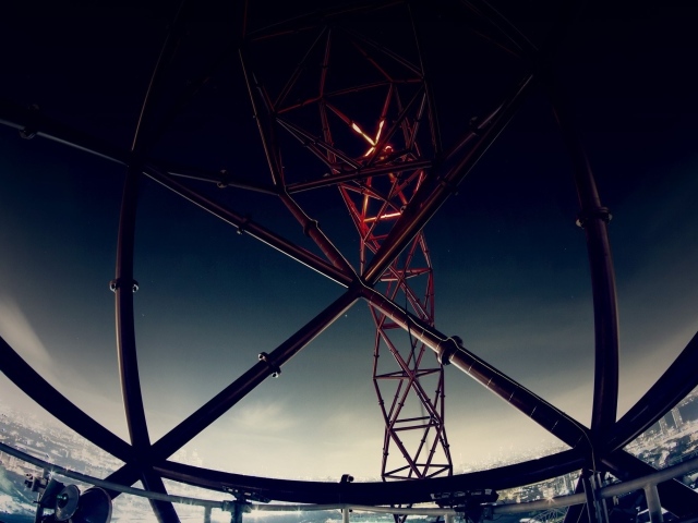 Металлические конструкции телевышки