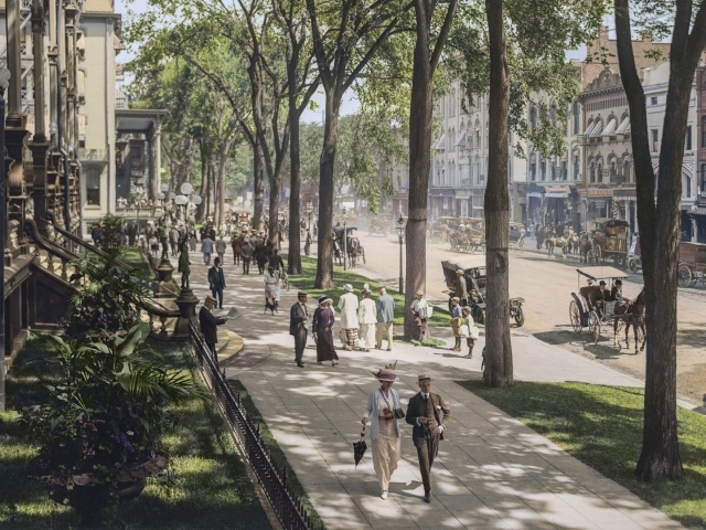 Нью-Йорк в 1915 году