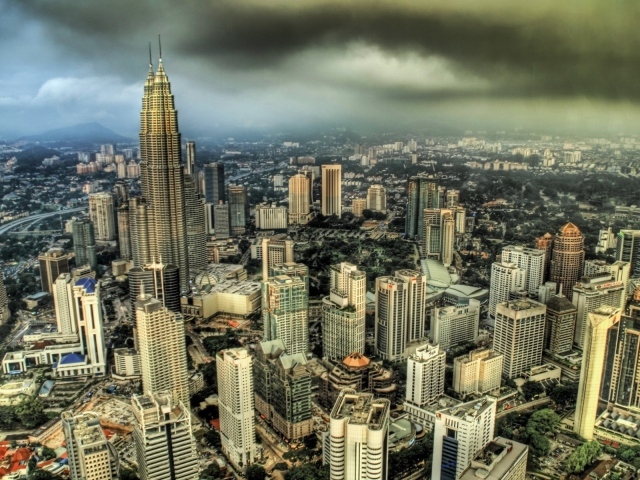 Панорама города Куала-Лумпур