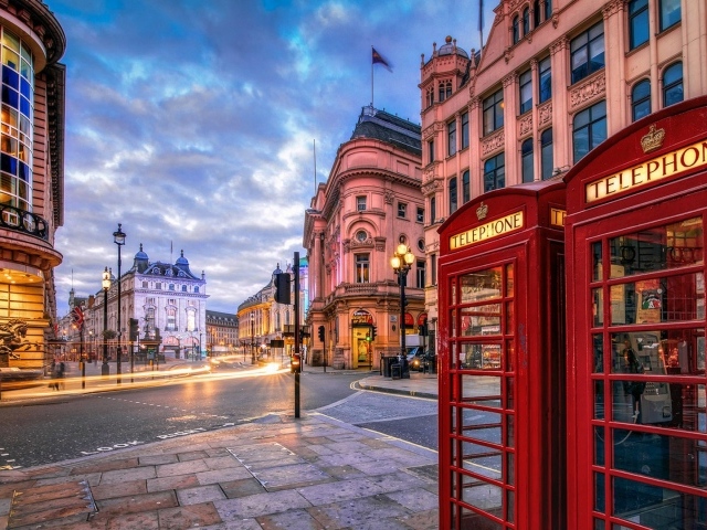 Розовые дома в Лондоне