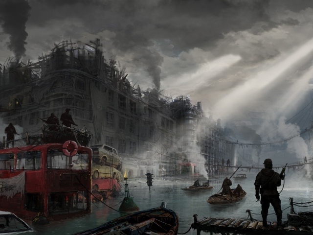 Постапокалиптический Лондон