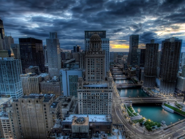 Летний вечер в Чикаго