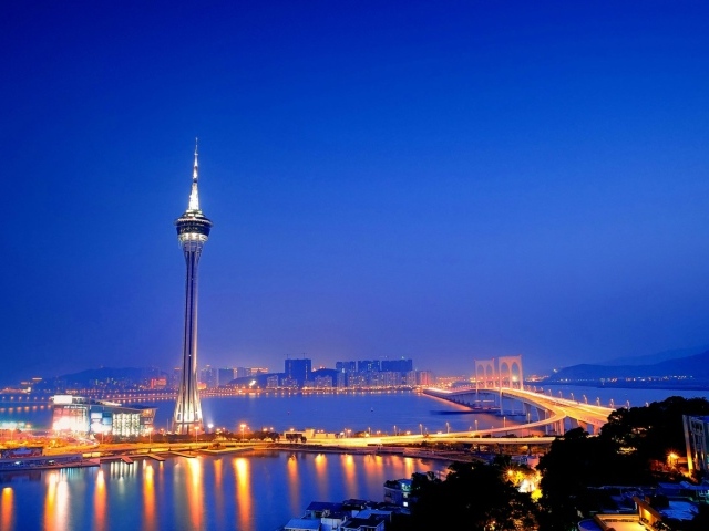 Башня в Макао (Аомынь), Китай