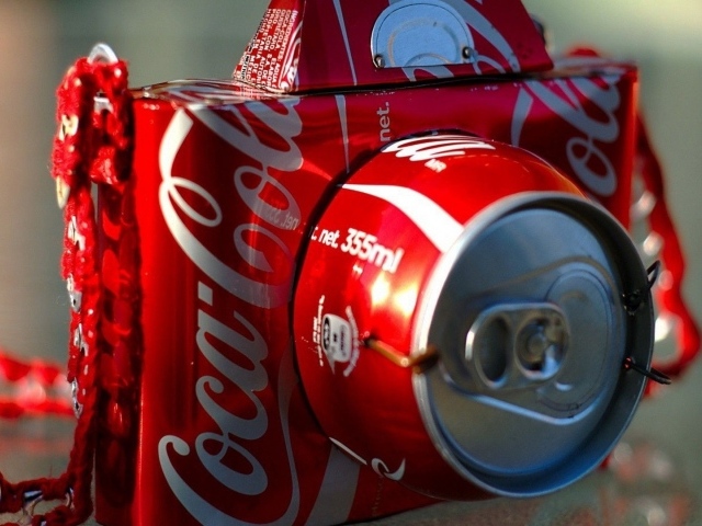 Поделка из железной банки Кока-Колы