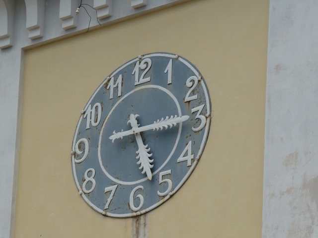 Циферблат уличных часов