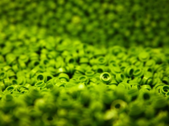 Зеленые части ЛЕГО