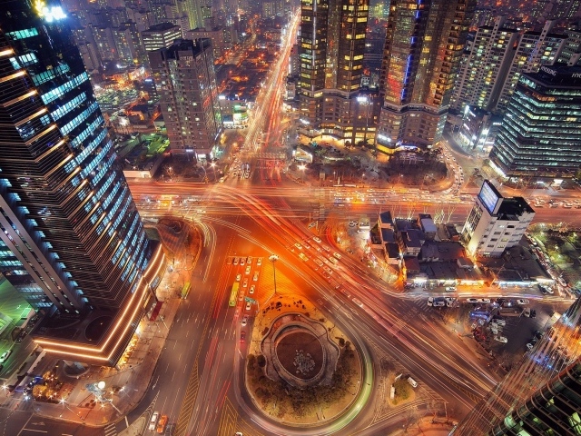 Скоростной ритм в большом городе