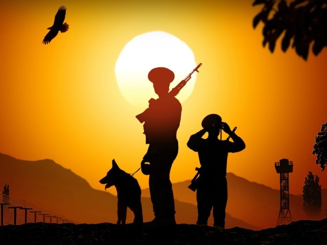 Граница на замке