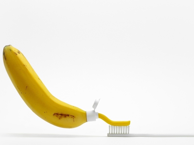 Зубная паста из банана