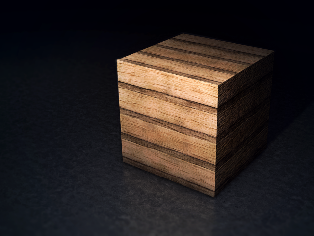 Деревянный куб, Minecraft