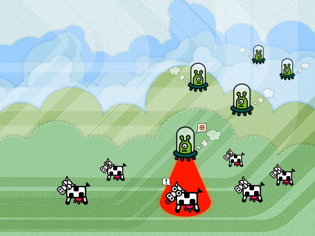 Инопланетяне и коровы