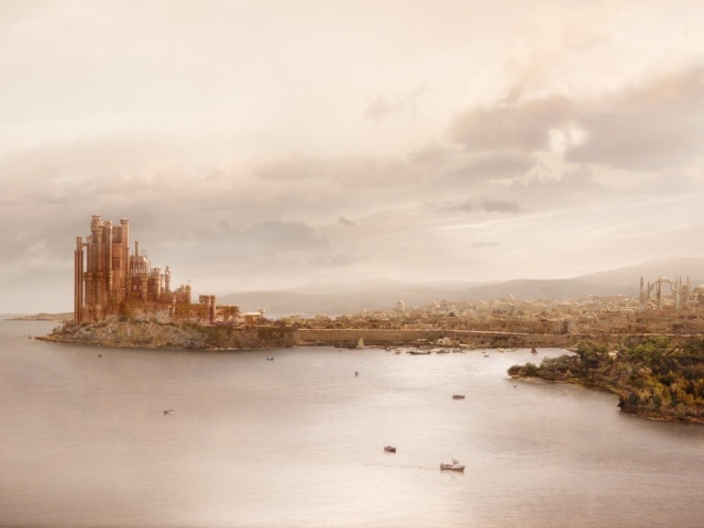 Древний город на берегу моря